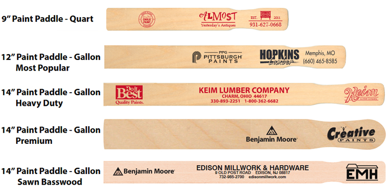 Paint Paddles